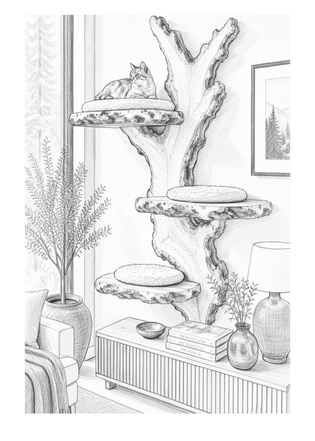 ForestCat Wall